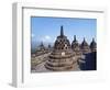 Buddhist Temple, Borobudur, Java, Indonesia-Robert Harding-Framed Photographic Print