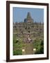 Buddhist Temple, Borobudur, UNESCO World Heritage Site, Java, Indonesia, Southeast Asia-Harding Robert-Framed Photographic Print