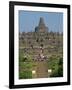 Buddhist Temple, Borobudur, UNESCO World Heritage Site, Java, Indonesia, Southeast Asia-Harding Robert-Framed Photographic Print