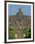 Buddhist Temple, Borobudur, UNESCO World Heritage Site, Java, Indonesia, Southeast Asia-Harding Robert-Framed Photographic Print