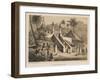 Buddhist Temple, Ceylon, 1855-Wilhelm Joseph Heine-Framed Giclee Print