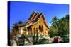 Buddhist Temple in Luang Prabang Royal Palace, Laos-PlusONE-Stretched Canvas