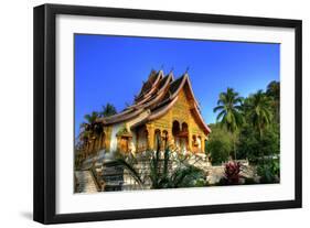 Buddhist Temple in Luang Prabang Royal Palace, Laos-PlusONE-Framed Photographic Print