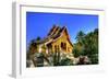 Buddhist Temple in Luang Prabang Royal Palace, Laos-PlusONE-Framed Photographic Print