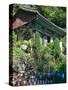 Buddhist Temple in Mountains Above Taegu, South Korea-Dennis Flaherty-Stretched Canvas