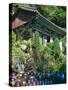 Buddhist Temple in Mountains Above Taegu, South Korea-Dennis Flaherty-Stretched Canvas