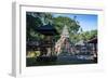 Buddhist Temple in the Monkey Forest, Ubud, Bali, Indonesia,Southeast Asia, Asia-Michael Runkel-Framed Photographic Print