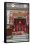 Buddhist temple Namche Bazaar, Nepal.-Lee Klopfer-Framed Stretched Canvas