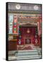 Buddhist temple Namche Bazaar, Nepal.-Lee Klopfer-Framed Stretched Canvas