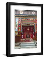 Buddhist temple Namche Bazaar, Nepal.-Lee Klopfer-Framed Photographic Print