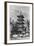 Buddhist Temple, Nikko, Japan, 1895-Hildibrand-Framed Giclee Print