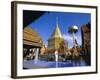 Buddhist Temple of Wat Phra That Doi Suthep, Doi Suthep, Chiang Mai, Northern Thailand, Asia-Gavin Hellier-Framed Photographic Print