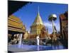 Buddhist Temple of Wat Phra That Doi Suthep, Doi Suthep, Chiang Mai, Northern Thailand, Asia-Gavin Hellier-Mounted Photographic Print