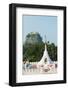 Buddhist Temple on Popa Taung Kalat, Mount Popa, Myanmar (Burma), Asia-Christian Kober-Framed Photographic Print