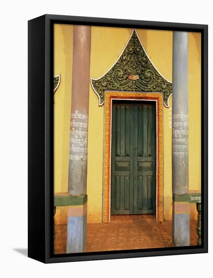Buddhist Temple, Sen Monorum, Mondulkiri Province, Cambodia, Indochina, Southeast Asia-Mcconnell Andrew-Framed Stretched Canvas