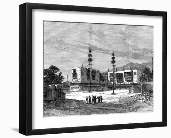 Buddhist Temple, Tibet, 19th Century-Therond-Framed Giclee Print