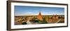 Buddhist Temples at Bagan Kingdom. Myanmar (Burma)-Im Perfect Lazybones-Framed Photographic Print