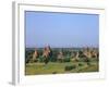 Buddhist Temples, Bagan (Pagan) Archaeological Site, Myanmar (Burma), Asia-Sergio Pitamitz-Framed Photographic Print