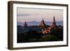 Buddhist Temples, Bagan (Pagan), Myanmar (Burma), Asia-Nathalie Cuvelier-Framed Photographic Print