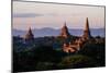 Buddhist Temples, Bagan (Pagan), Myanmar (Burma), Asia-Nathalie Cuvelier-Mounted Photographic Print