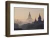 Buddhist Temples, Bagan (Pagan), Myanmar (Burma), Asia-Nathalie Cuvelier-Framed Photographic Print