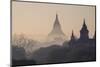 Buddhist Temples, Bagan (Pagan), Myanmar (Burma), Asia-Nathalie Cuvelier-Mounted Photographic Print