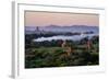 Buddhist Temples, Bagan (Pagan), Myanmar (Burma), Asia-Nathalie Cuvelier-Framed Photographic Print