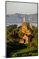 Buddhist Temples, Bagan (Pagan), Myanmar (Burma), Asia-Nathalie Cuvelier-Mounted Photographic Print