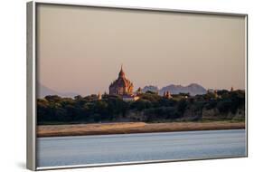 Buddhist Temples, Bagan (Pagan), Myanmar (Burma), Asia-Nathalie Cuvelier-Framed Photographic Print