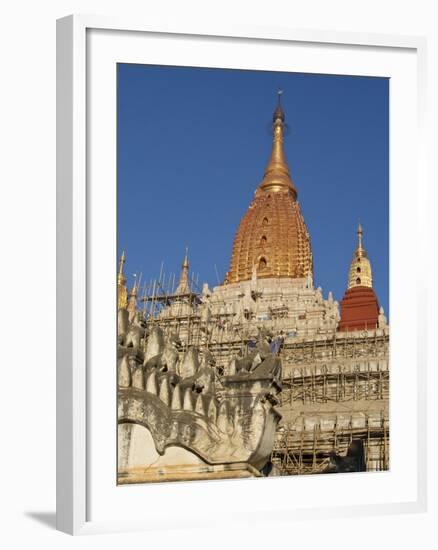 Buddhist Temples of Bagan (Pagan), Myanmar (Burma)-Julio Etchart-Framed Photographic Print