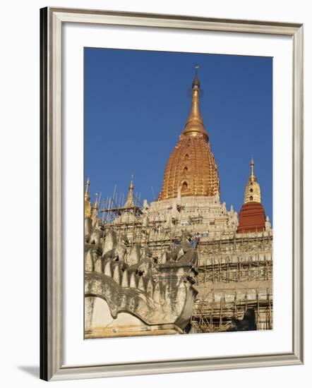 Buddhist Temples of Bagan (Pagan), Myanmar (Burma)-Julio Etchart-Framed Photographic Print