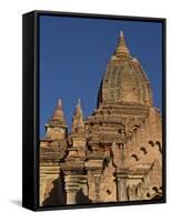 Buddhist Temples of Bagan (Pagan), Myanmar (Burma)-Julio Etchart-Framed Stretched Canvas