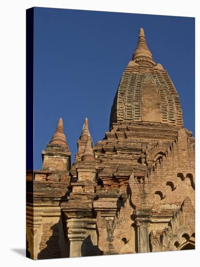 Buddhist Temples of Bagan (Pagan), Myanmar (Burma)-Julio Etchart-Stretched Canvas