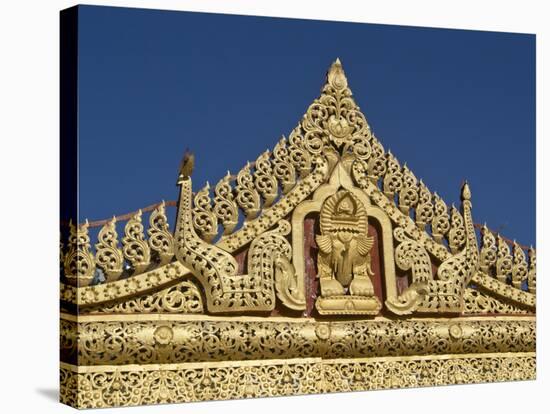 Buddhist Temples of Bagan (Pagan), Myanmar (Burma)-Julio Etchart-Stretched Canvas