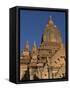 Buddhist Temples of Bagan (Pagan), Myanmar (Burma)-Julio Etchart-Framed Stretched Canvas