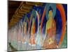 Buddhist Wall Paintings at Tashilhunpo (Tashilunpo) Monastery-Simon Montgomery-Mounted Photographic Print