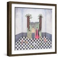 Budding Trees, or I Only Think of You My Love, 1995-Mary Stuart-Framed Giclee Print