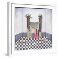 Budding Trees, or I Only Think of You My Love, 1995-Mary Stuart-Framed Giclee Print