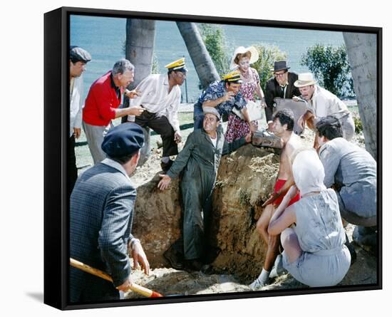 Buddy Hackett, It's a Mad Mad Mad Mad World (1963)-null-Framed Stretched Canvas