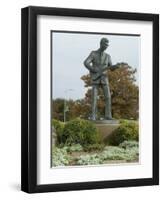 Buddy Holly, Walk of Fame, Lubbock, Texas, USA-Ethel Davies-Framed Photographic Print