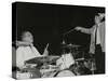 Buddy Rich and Conductor Andrew Litton, Royal Festival Hall, London, June 1985-Denis Williams-Stretched Canvas