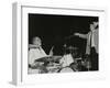 Buddy Rich and Conductor Andrew Litton, Royal Festival Hall, London, June 1985-Denis Williams-Framed Photographic Print