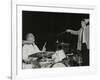 Buddy Rich and Conductor Andrew Litton, Royal Festival Hall, London, June 1985-Denis Williams-Framed Photographic Print