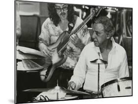 Buddy Rich and Dave Carpenter Playing at the Royal Festival Hall, London, June 1985-Denis Williams-Mounted Photographic Print