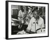 Buddy Rich and Dave Carpenter Playing at the Royal Festival Hall, London, June 1985-Denis Williams-Framed Photographic Print