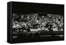 Buddy Rich and the Royal Philharmonic Orchestra in Concert at the Royal Festival Hall, London, 1985-Denis Williams-Framed Stretched Canvas
