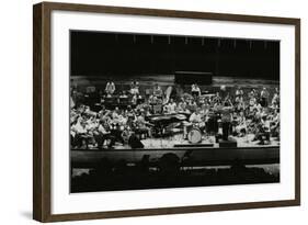 Buddy Rich and the Royal Philharmonic Orchestra in Concert at the Royal Festival Hall, London, 1985-Denis Williams-Framed Photographic Print