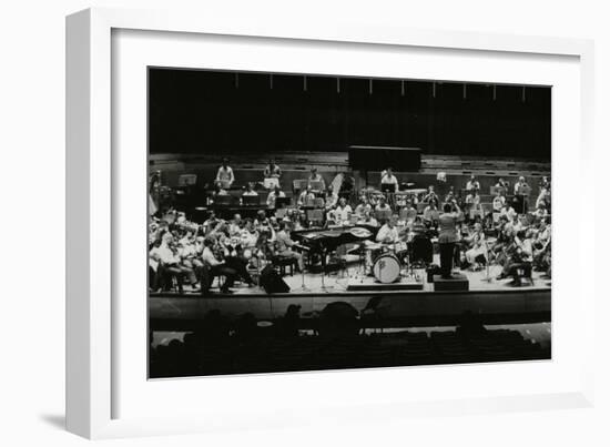 Buddy Rich and the Royal Philharmonic Orchestra in Concert at the Royal Festival Hall, London, 1985-Denis Williams-Framed Photographic Print