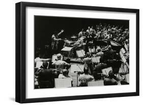 Buddy Rich and the Royal Philharmonic Orchestra in Concert at the Royal Festival Hall, London, 1985-Denis Williams-Framed Photographic Print