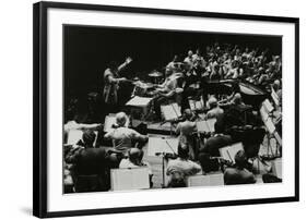 Buddy Rich and the Royal Philharmonic Orchestra in Concert at the Royal Festival Hall, London, 1985-Denis Williams-Framed Photographic Print